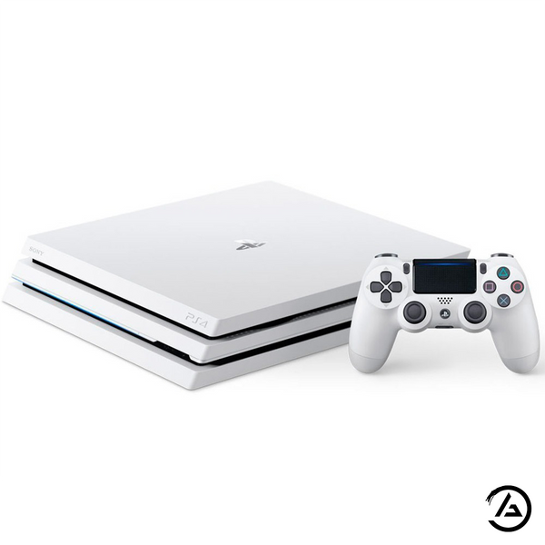 PS4 Pro White 1 To + 2 Manettes sans fil DUALSHOCK 4